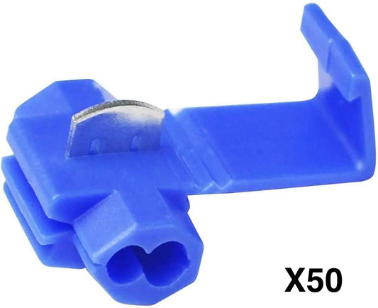 Conector rápido Azul 18A 1,5-2,5mm X50 unidades - Connecta